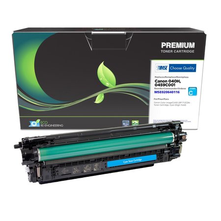 MSE Remanufactured High Yield Cyan Toner Cartridge for Canon 0459C001 (040 H) MSE020640116